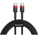 BASEUS ������� USB Type-C 3A 60W PD2.0 2m �����-������� - (CATKLF-H91)
