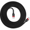 BASEUS ������� USB Type-C 3A 60W PD2.0 2m �����-������� - (CATKLF-H91)