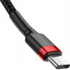 BASEUS ������� USB Type-C 3A 60W PD2.0 2m �����-������� - (CATKLF-H91)