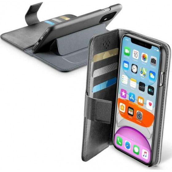 Cellular Line 354786 BOOK AGENDA CASE IPHONE 11 BLACK - (BOOKAGENDAIPHXR2K)