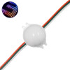 GloboStar 20 ������� x LED Magic Digital ��������� Module �3 CM RGBW 0.72W 12V - (30544)