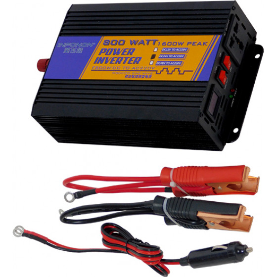 GloboStar Inverter �������������� �������� 24 Volt DC �� 220 Volt AC 800 Watt - (67435)