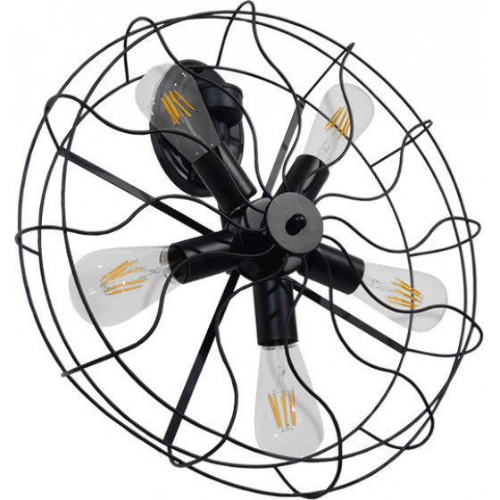 GloboStar FAN Vintage Industrial ��������� ������ ������ �������� ����� ��������� ������ �46 x �22 x �46 x �46cm - (01163)