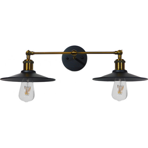GloboStar TWINS Vintage Industrial ��������� ������ ������ ������ ����� ��������� ������� �21 x �30 x �60 x �18cm - (01069)