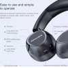Awei headphones A770BL wireless & wired BT 5.0 ����� - (AW-A770BL)