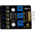 Keyestudio 3-channel infrared line tracking sensor - (KS0453)