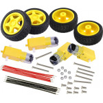 Keyestudio motor wheel kit ��� smart car - (KS0324)