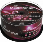 MediaRange CD-R 52x 700MB/80min Cake 50��� - (MR207)