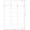 MediaRange �������� ��������� ������� 63.5x38.1mm 1050��� - (MRINK148)