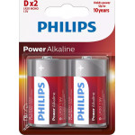 PHILIPS Power ��������� ��������� LR20P2B/10 Mono D LR20 1.5V 2��� - (LR20P2B-10)