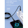 Awei ������� USB �� Lightning CL-115L 2.4A 1m ����� - (AW-CL-115L)