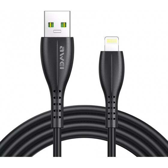Awei ������� USB �� Lightning CL-115L 2.4A 1m ����� - (AW-CL-115L)