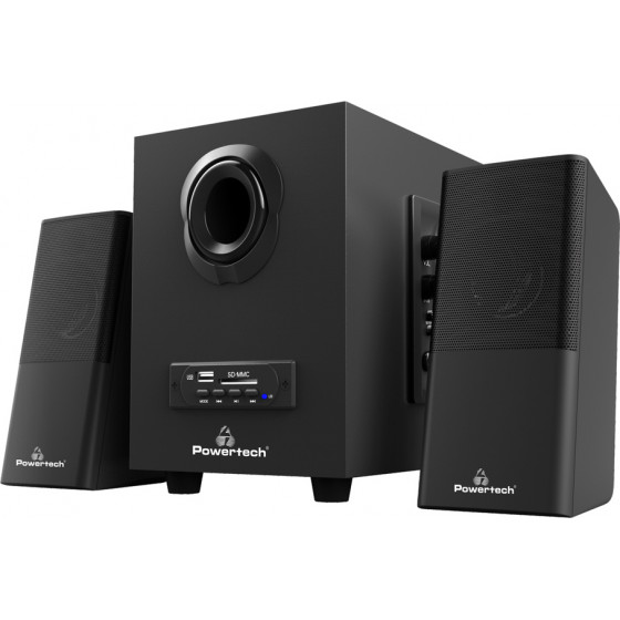 POWERTECH ����� Premium sound 16W USB/SD/FM/BT remote ����� - (PT-846)