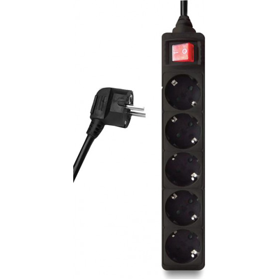 POWERTECH ��������� 5x schuko 16A 3m ������ - (PT-877)