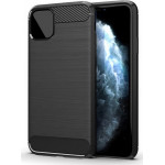POWERTECH ���� Carbon Flex ��� iPhone 12 Pro ����� - (MOB-1548)
