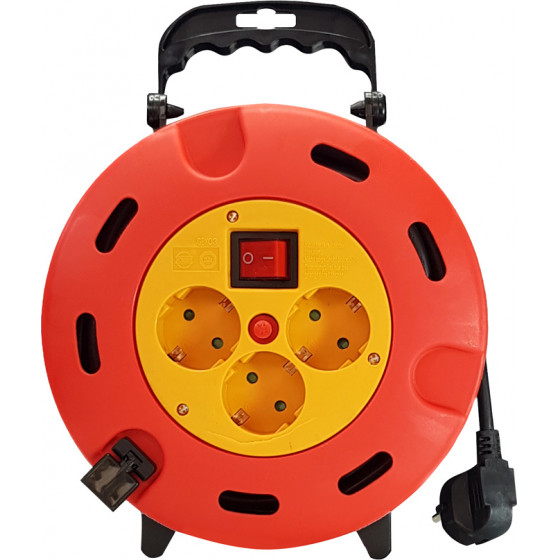 POWERTECH ���������� �������� ����� 3x schuko 16A 5m - (PT-896)