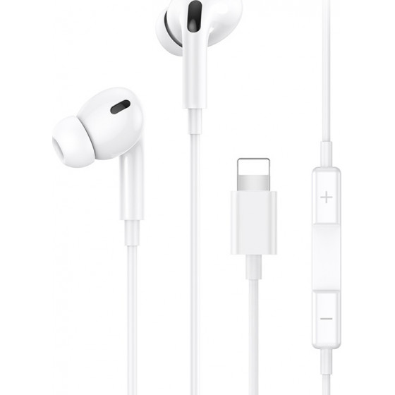 USAMS earphones �� ��������� EP-41 Lightning 10mm 1.2m ����� - (SJ453HS01)