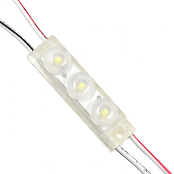 GloboStar 20 ������� x LED Modules 3 x SMD 3030 LUMILED LUXEON CHIP 1W 140lm DC 12V ��������� IP67 ����� ����� 6000K - (73709)