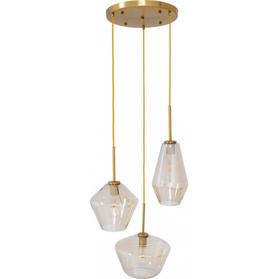 GloboStar AMARIS �������� �������� ��������� ������ ������� 3 x E27 ������� ���� ���� �50 x �30cm - (00978)