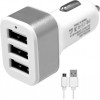 GloboStar ����� ��������� ����������� DC 12-24V �� 3 ������� USB DC 5V Max 3.1A 20W ��� ������� USB �� Type-C - (79501)