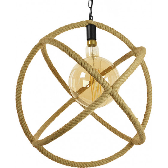 GloboStar BELLE Vintage �������� ��������� ������ �������� 1 x E27 ���� ��������� �� ������ �56 x �58cm - (01597)