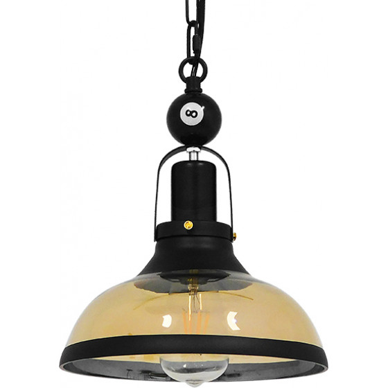GloboStar BILLIARD Vintage Industrial �������� ��������� ������ �������� 1 x E27 M���� ��������� ������� �25 x �29cm - (00971)
