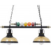 GloboStar BILLIARD Vintage Industrial �������� ��������� ������ ������ 2 x E27 M���� ��������� �71 x �25 x �30cm - (00972)