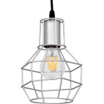 GloboStar CAGE Vintage Industrial �������� ��������� ������ �������� 1 x E27 ����� ��������� ������ �15 x Y22cm - (00951)