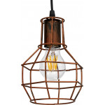 GloboStar CAGE Vintage Industrial �������� ��������� ������ �������� 1 x E27 ���� ������� ��������� ������ �15 x Y22cm - (00866)