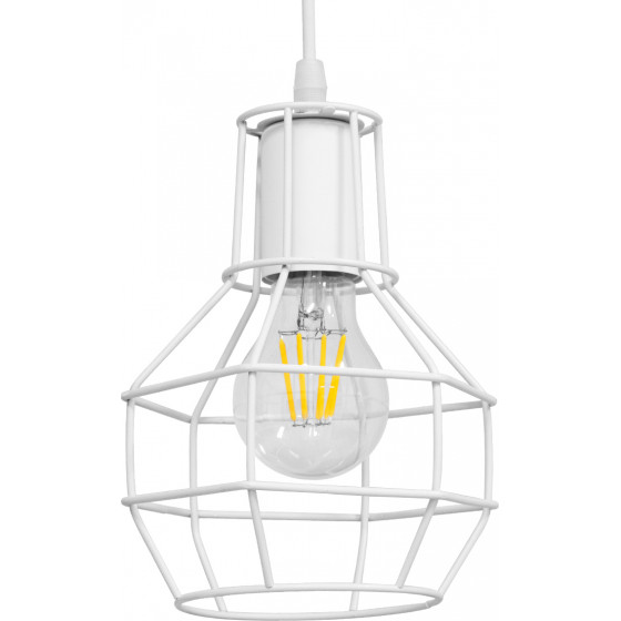 GloboStar CAGE Vintage Industrial �������� ��������� ������ �������� 1 x E27 ����� ��������� ������ �15 x Y22cm - (00867)