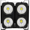 GloboStar ��������� LED COB DMX512 Strobe Blinder Matrix Light 400 Watt (4x100w) ����� ����� 6000k - (51161)
