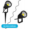 GloboStar ��������� ����� ������� - ������� Bridgelux COB LED 10W 1200lm 35� DC 12-24V ��������� IP67 ����� ����� 6000K Dimmable - (75581)