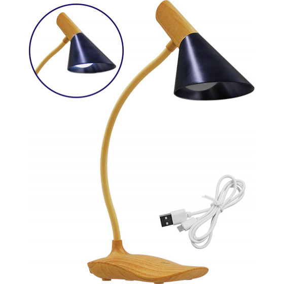 GloboStar DRAPER ���������������� USB ��������� �������� LED 6 Watt �������� ��������� �� �������� ����� �� ����� ������ ����� ������ 4500K - (01437)