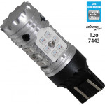 GloboStar ��������� LED Extreme Series Can-Bus 3�� ������ �� ���� T20 7443 15W 12v �������� ��� ������� ���� - (81152)
