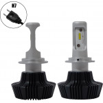 GloboStar H7 LED HID KIT ������� �������� 3rd Generation Can Bus Extreme Version Luxeon Zes Chip 80 Watt 8000 Lumens DC 12-24 Volt 6000k - (81664)