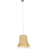 GloboStar HAWAII Vintage �������� ��������� ������ �������� 1 x E27 ���� ������ ������ Bamboo �40 x �43cm - (01103)