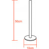 GloboStar �������� Minimal ����������� ����� ��������� 50cm LED 8 Watt �� �������� ����������� 2.4G RF & Dimmer RGBW+WW ��������� Digital Magic Dot Pixel ALIEN Design - (GLOBO-50-11)