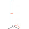 GloboStar �������� Minimal ���������� ����� ��������� 100cm LED 16 Watt �� �������� ����������� RF & Dimmer ����� ����� 6000k ALIEN Design - (GLOBO-100-1)
