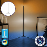 GloboStar �������� Minimal ���������� ����� ��������� 150cm LED 24 Watt �� �������� ����������� ���� 2.4G RF & Dimmer CCT - ����� - ������ - ����� ALIEN Design - (GLOBO-150-10)