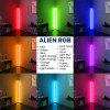 GloboStar �������� Minimal ���������� ����� ��������� 150cm LED 24 Watt �� �������� ����������� RF & Dimmer RGB ��������� ALIEN Design - (GLOBO-150-8)