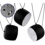 GloboStar JASPER SET 3 �������� �������� ��������� ������ ������� 3 x E27 ����� ����� ��������� ������� �25 x �22cm - (01375)