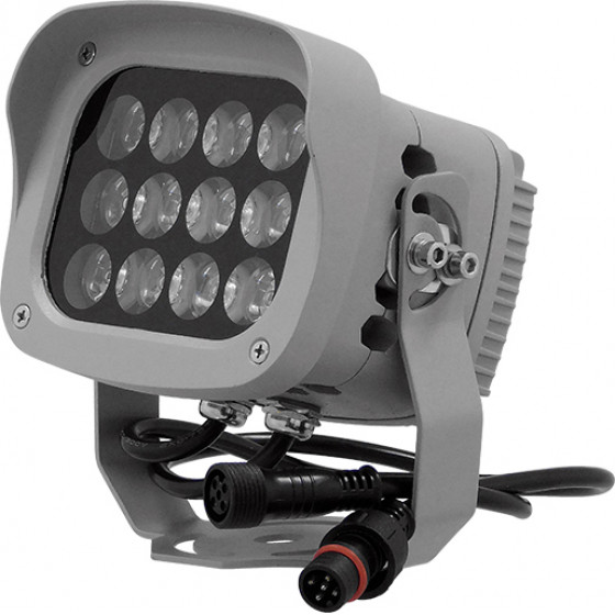 GloboStar LED ��������� �������������� �������� GENIUS DMX512 24W CREE 24v 2400lm ������ 10� ������ ���������� IP67 RGB - (05021)