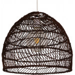 GloboStar MALIBU Vintage �������� ��������� ������ �������� 1 x E27 ���� ������ Bamboo �40 x Y35cm - (00970)