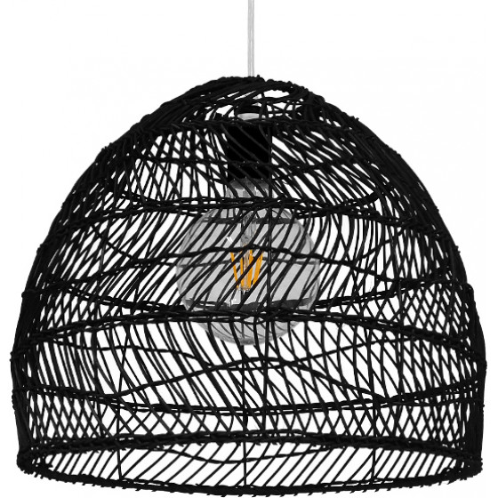 GloboStar MALIBU Vintage �������� ��������� ������ �������� 1 x E27 ����� ������ Bamboo �40 x Y35cm - (00969)
