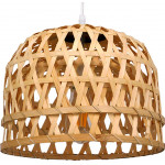 GloboStar MANGEA Vintage �������� ��������� ������ �������� 1 x E27 ���� ������ Bamboo �32 x Y30cm - (01634)
