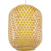 GloboStar MAURITIUS Vintage �������� ��������� ������ �������� 1 x E27 ���� ������ Bamboo �30 x �40cm - (00899)