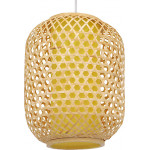 GloboStar MAURITIUS Vintage �������� ��������� ������ �������� 1 x E27 ���� ������ Bamboo �30 x �40cm - (00899)