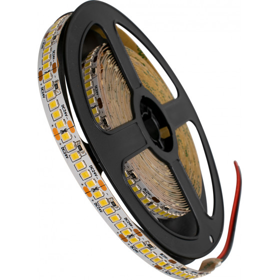 GloboStar ������ LED SMD 2835 5m 16W/m 240LED/m 2720lm/m 120� DC 24V IP20 ����� ����� 3000K - (70242)