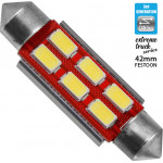 GloboStar ��������� LED Extreme Truck Series Can-Bus 3�� ������ 42mm 4.5w 24V ����� ����� 6000k - (81344)