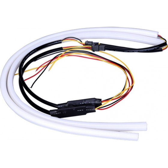 GloboStar ��� DRL - ���� ������ ��� ������ ����������� ������� + ��������� ��� ���� 85cm 12 Volt - (55116)